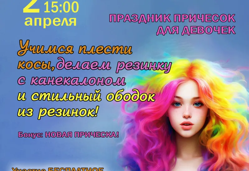 Праздник причесок для девочек